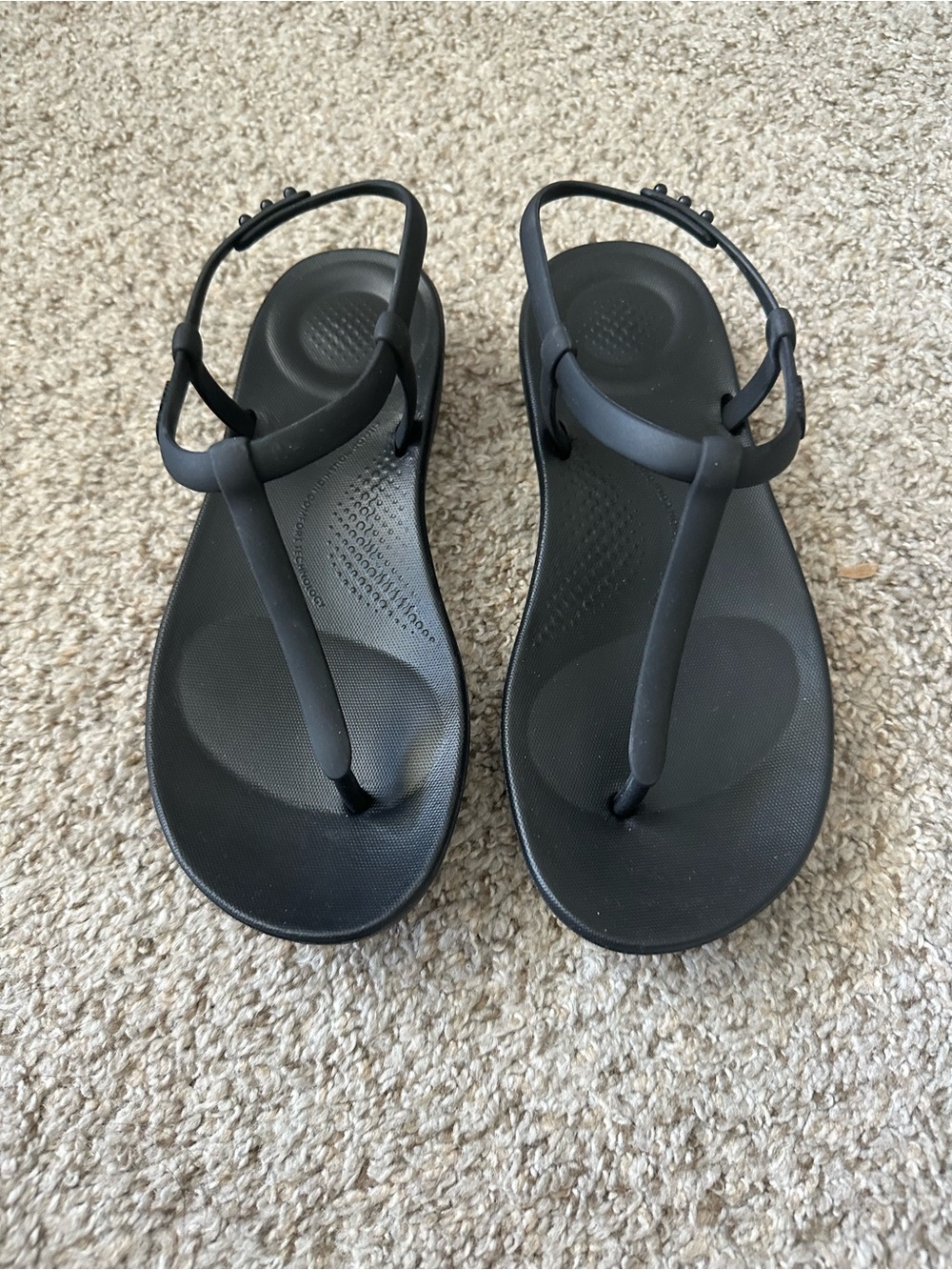 Fitflop Iqushion Splash T-Bar Sandals size 5 - Picture 5 of 7